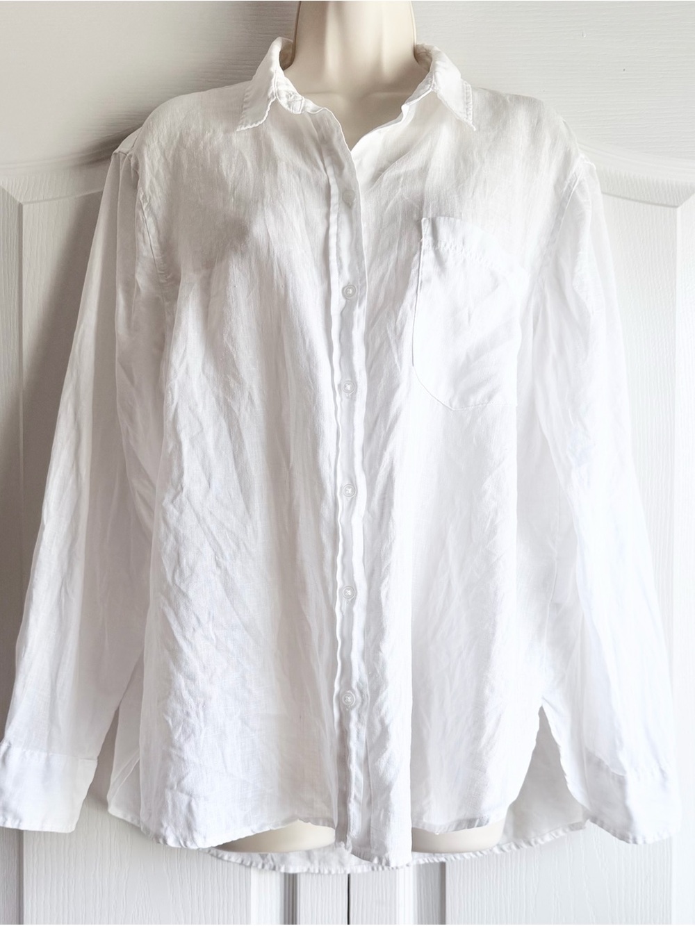 H&M 100% Linen Oversized Shirt - Picture 2 of 10